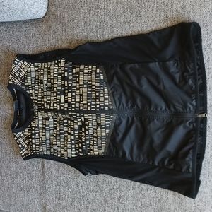 Nike Aeroloft Running down puffer vest w retroreflective design